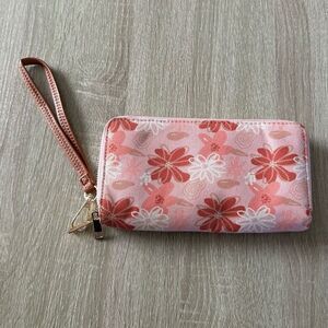 NWOT … Floral Wristlet Wallet